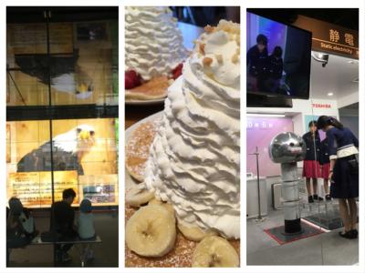 東芝未来科学館♡無料♡&ハワイアンパンケーキ egg’n’things