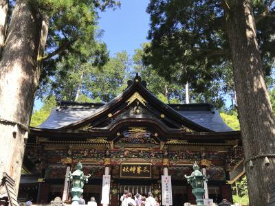 埼玉県秩父　神社参拝