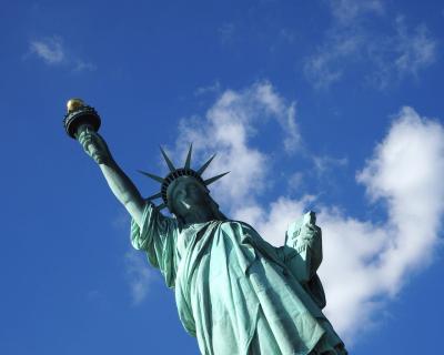 ニューヨーク／女一人旅５泊７日／５日目(自由の女神～ブルックリン探索)