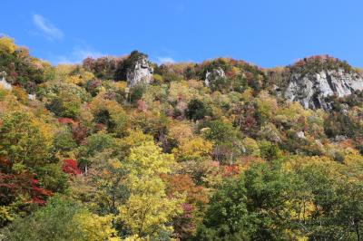 日帰り紅葉の層雲峡