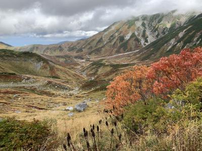 2019年10月紅葉シーズンの立山