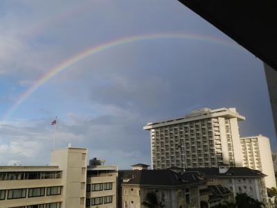 30年ぶりのハワイ・相棒は娘⑵2日目は虹からスタート