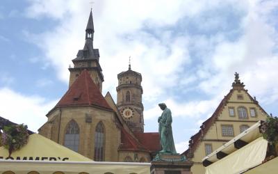 2018夏ボーデン湖とライン川の旅12:シュトゥットガルト少しだけ、ネッカー川の街(1)