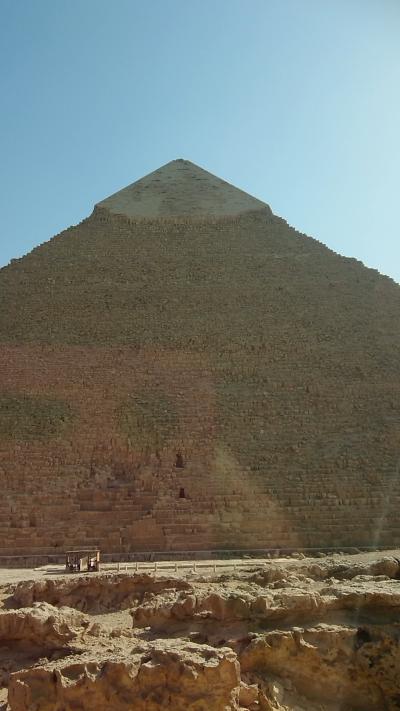 女一人始めてのエジプトピラミッドを見るために到着まで1