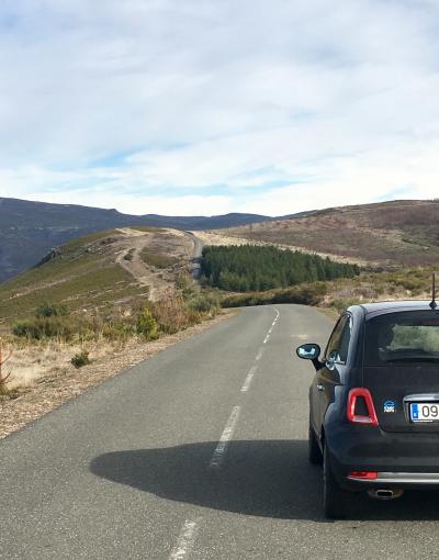 ビーゴからマドリッドまでドライブ、１日目