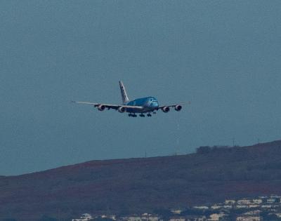 A380で行くハワイ家族旅行①（出発~カハラ到着）