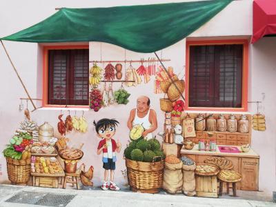 Yip Yew Chong氏の壁画をめぐる初めてのシンガポール⑤２０１９年作品