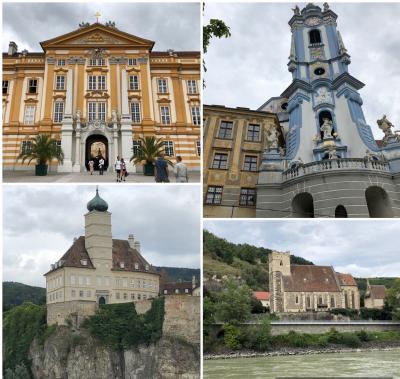 オーストリア：インスブルックからウィーンまで　メルク修道院とドナウ川クルーズ、ウィーンまで(7)