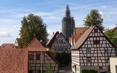 2018夏ボーデン湖とライン川の旅13:バート・ヴィンプフェン、ネッカー川の街(2)