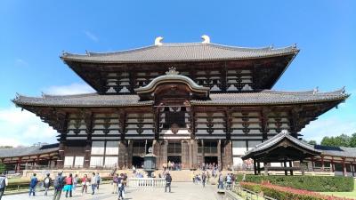 土日で！奈良1泊2日　大仏→五重塔→大神神社→三輪山登拝　鹿もグルメも温泉も満喫