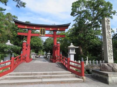 秋の北陸ロマン（６）ぐるっと敦賀周遊バスに乗って日本三大鳥居の氣比神宮へ