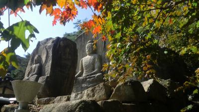 慶州南山地区の石仏拝観ハイキング　三陵側から東南（統一殿）側へ