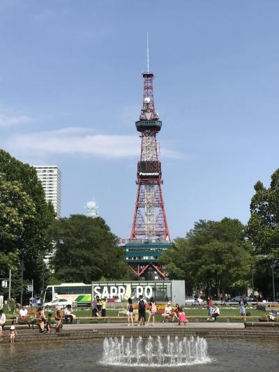 ２０１９夏　東京からの帰りに札幌に寄り道してみた！－平日お寿司ランチと白い恋人パークー