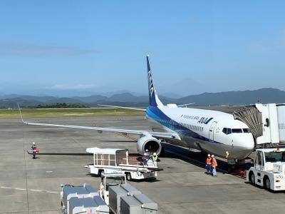 「そうだ大綱挽を見に行こう！」富士山静岡空港出発・ANAプレミアムクラスで行く空の旅