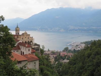 既訪、未訪の 町・山・川・峠の旅（イタリア・シャモニー・スイス）　　20/25　　スイス　ドモドッソラ ⇒ ロカルノ