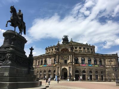 チェコ（プラハ＆クトナー・ホラ）とドイツ（ドレスデン）を2人旅  2017/6/24～7/2:④日帰りドレスデン観光