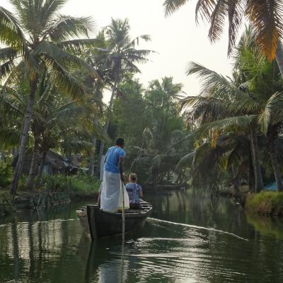 2019冬休み南インド:『癒し』ここにあります。(1)フォートコーチン～ムンロー島