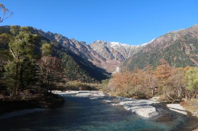 アラ還夫婦の紅葉巡り2019 in上高地　カナダ紅葉ツアーよりも100倍お得