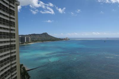 ハロウィンウィークのハワイ（1）　ホノルル編　シェラトンワイキキ今年は工事中