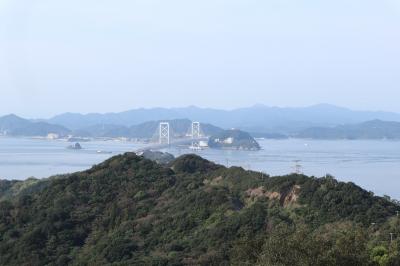 たまねぎ、たい、うどんを味わって、３つの大橋を眺める旅