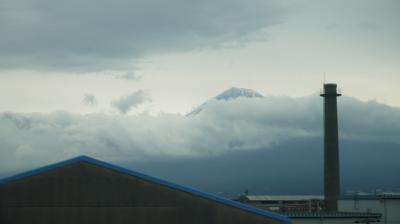 初めての富士山　台風２１号接近中で見ることはできるのか？　一日目