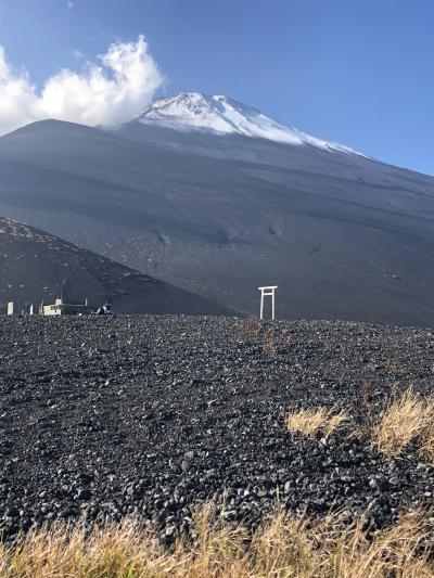 富士登山　御殿場口新５合ルート　双子山