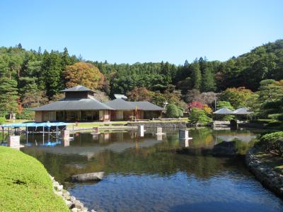 紅葉にはかなり早かった白河「南湖公園」を歩く 2019/10/28