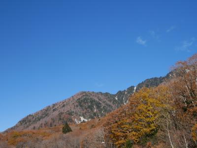 紅葉を求め、日帰り奥飛騨観光へ