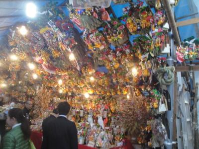 酉の市　おおとり神社＜大田区大森北＞