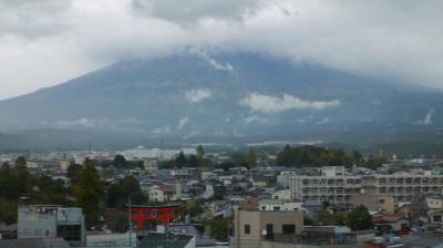 初めての富士山　台風２１号接近中で見ることはできるのか？　二日目