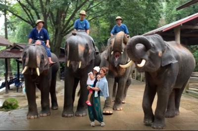 4歳と行くチェンマイ旅行！