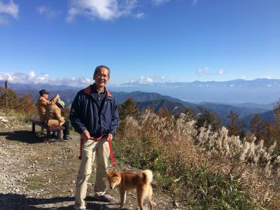 愛犬と紅葉ドライブ