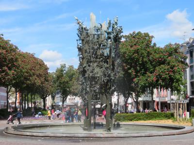 心の安らぎ旅行（2019年 5月 Mainz マインツPart10 Fastnachtsbrunnen カーニバル噴水♪）