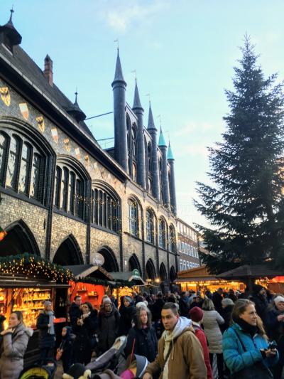 2018年～2019年　ドイツ冬の旅⑨　リューベックその１　クリスマスマーケットとヘンゼルとグレーテル
