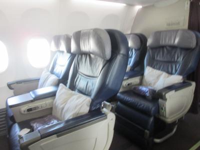 マレーシア航空　ビジネスクラスでクアラルンプールからプノンペン