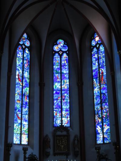 心の安らぎ旅行（2019年 5月 Mainz マインツPart12 ST.Stephann kirche ザンクトシュテファン教会♪）