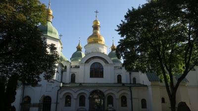 2018.Sep ロシア出国後キエフへ空路で移動。教会巡りのキエフ街歩きとビュリニュス到着まで。