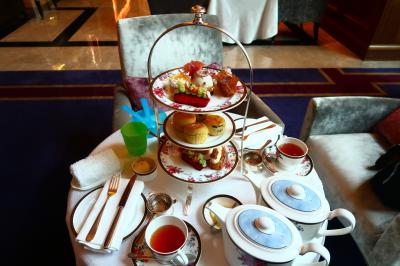 日帰り深セン2★優雅なアフタヌーンティータイム　～廷廊Palm Court＠深セン東海朗廷酒店The Langham Shenzhen～