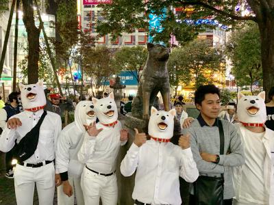 渋谷　パブでWCラグビー観戦＆しょぼいハロウィン