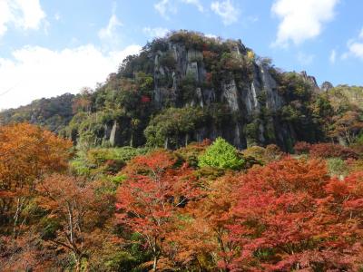 秋、紅葉の耶馬渓