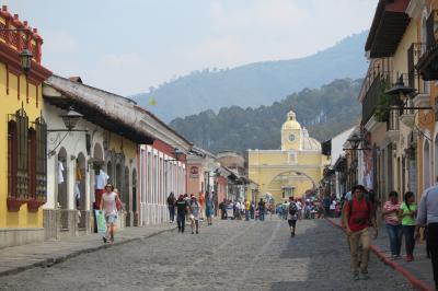 #135　かつてのグアテマラの首都　アンティグアの街　-2019年 中米 12-