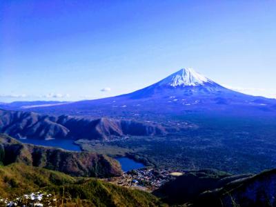 富士山展望♪御坂山塊縦走（黒岳～王岳）