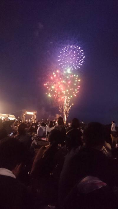 ☆五所川原で花火☆（在五所川原看煙火）