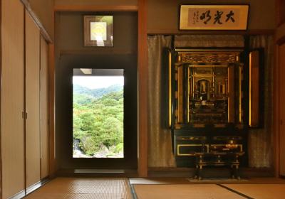 足立美術館 実景の掛け軸　＆　三大美人の湯！ いえ男前の湯 制覇です(=^▽^=)