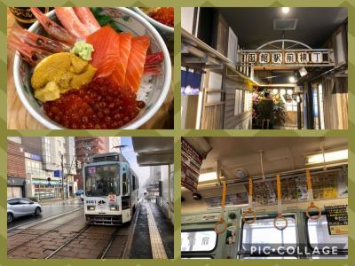 初冬の函館へ☆どんぶり横丁～函館駅前横丁