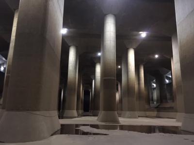 地下神殿～首都圏外郭放水路を見学