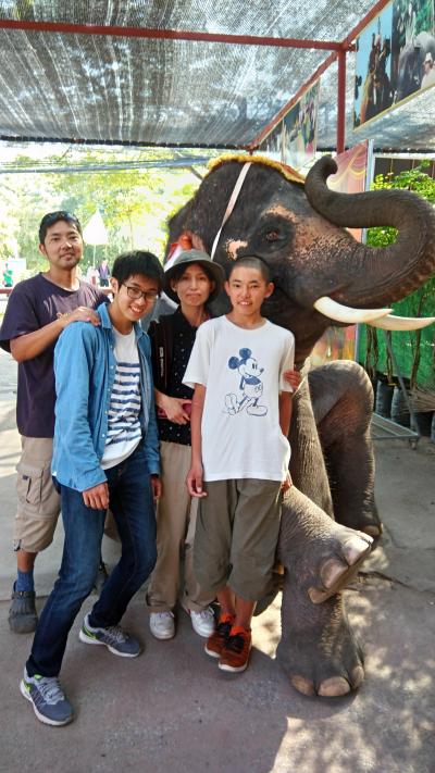家族4人でタイ、カンボジア遺跡巡りの旅　6日目
