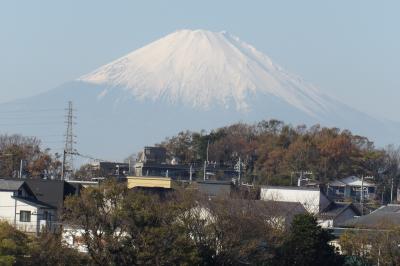 JR北鎌倉駅で途中下車して富士見－2019年初冬