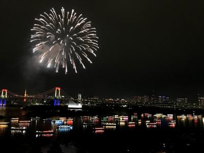 結婚記念日にお台場ヒルトン宿泊と花火