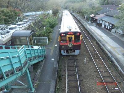 友人とドライブ(わたらせ渓谷鉄道2/2)